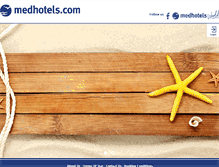 Tablet Screenshot of medhotels.com